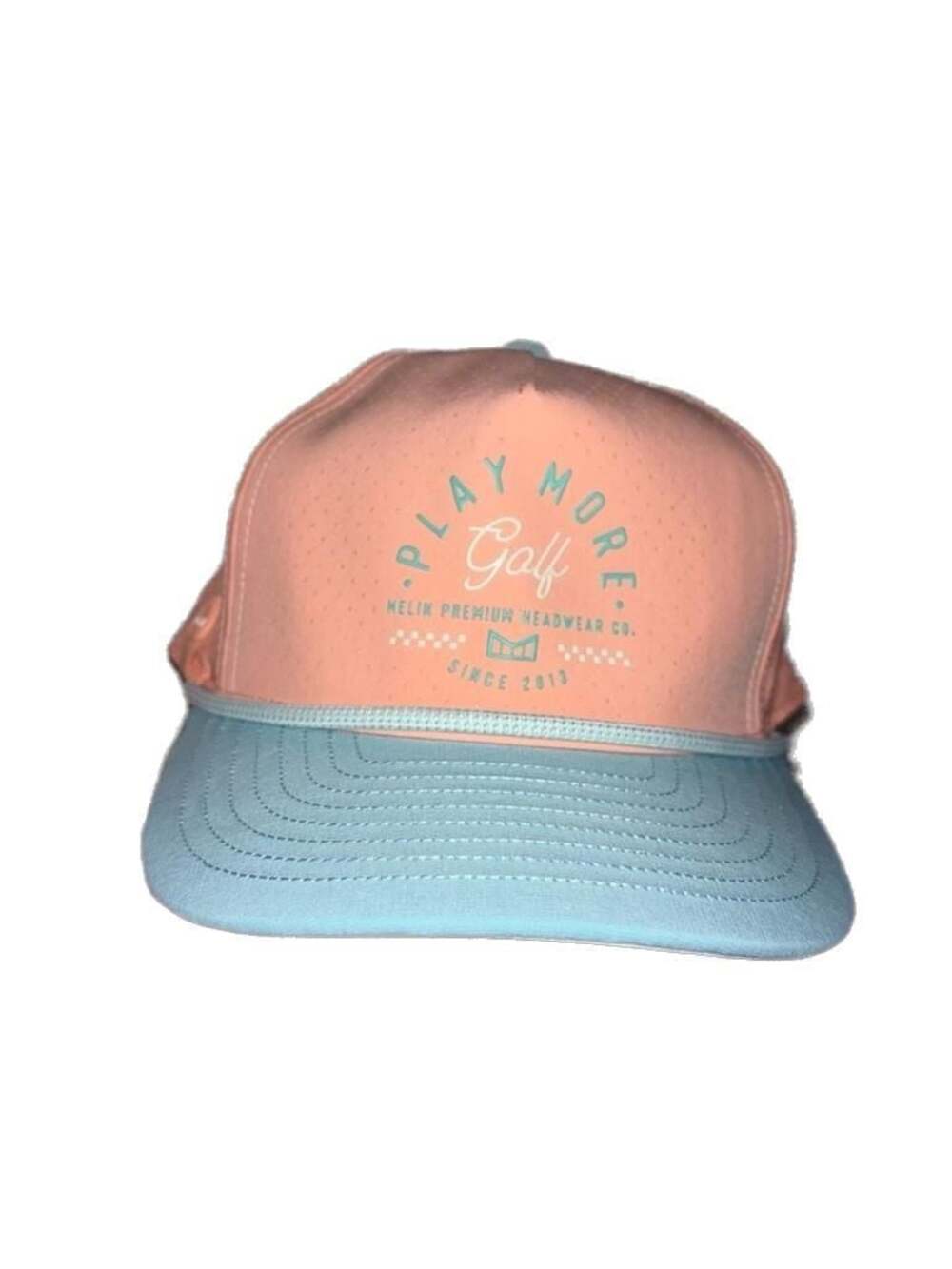 Melin Hydro Odyssey Links Collection Peach Nectar Snapback Hat